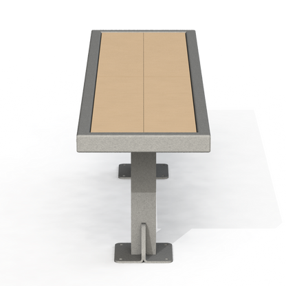 PCB4B - Banc 60" Sans Dossier Bois