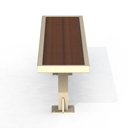 PCB5P - Banc 72" Sans Dossier Plastique Recyclé