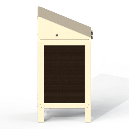 PCI2P - Corbeille Simple 3 Option Plastique Recyclé