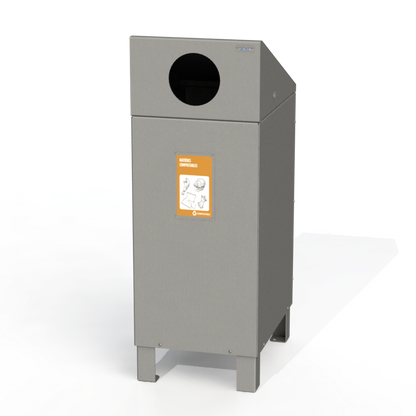 PCI5 - Corbeille Simple 3 Option 100% Aluminium