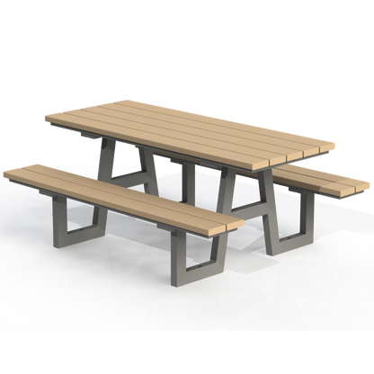 PCT1B - Table Pique-Nique 72" Bois