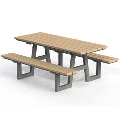 PCT1B - Table pique-nique 72" bois