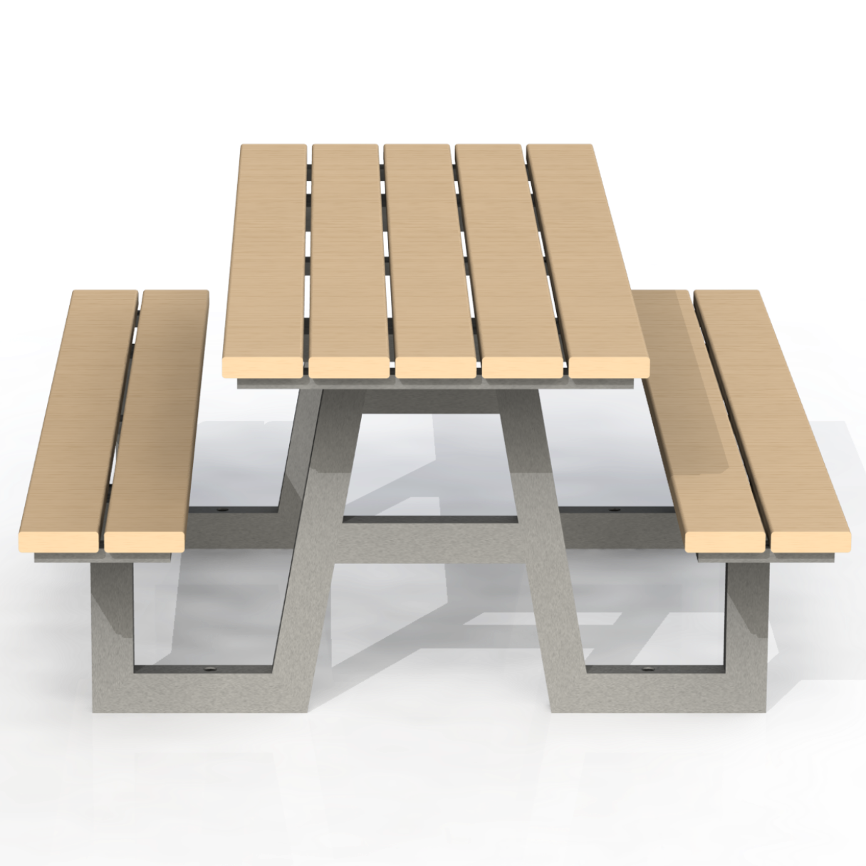PCT1B - Table pique-nique 72" bois