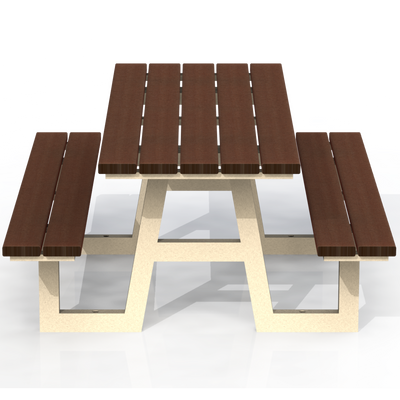 PCT1P - Table pique-nique 72" plastique recyclé