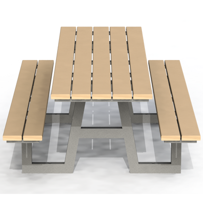 PCT3B - Table Pique-Nique 96" Bois