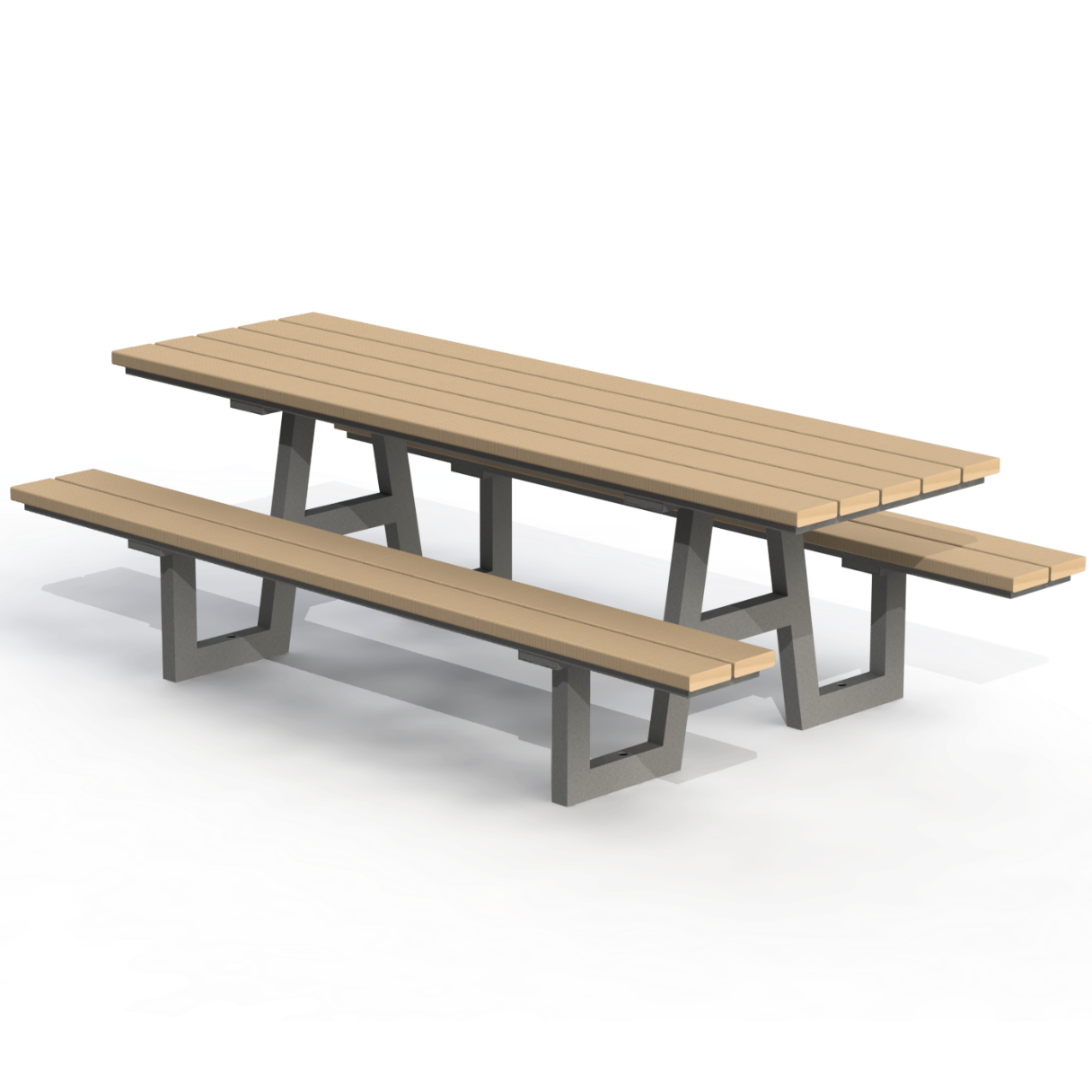 PCT3B - Table pique-nique 96" bois