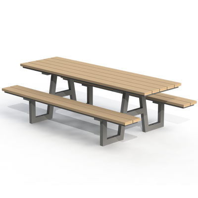 PCT3B - Table pique-nique 96" bois