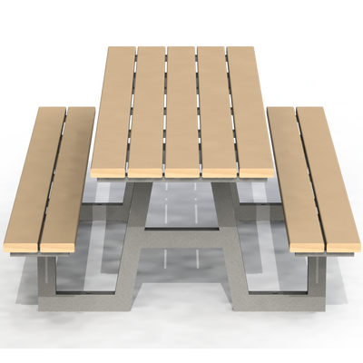 PCT3B - Table pique-nique 96" bois