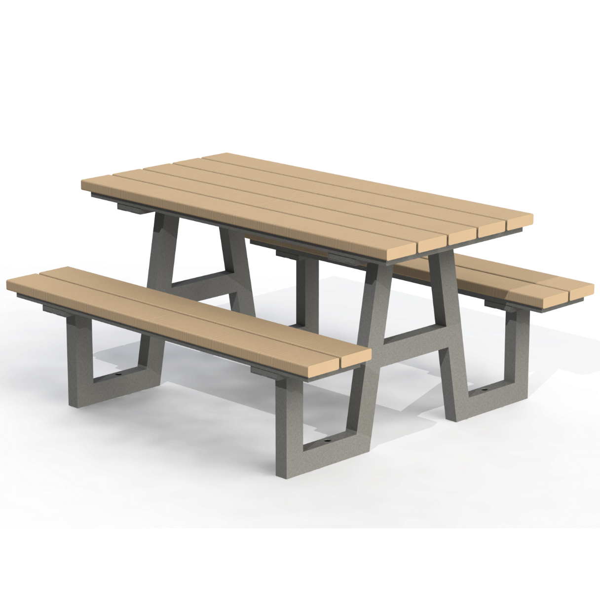 PCT4B - Table pique-nique 60" bois