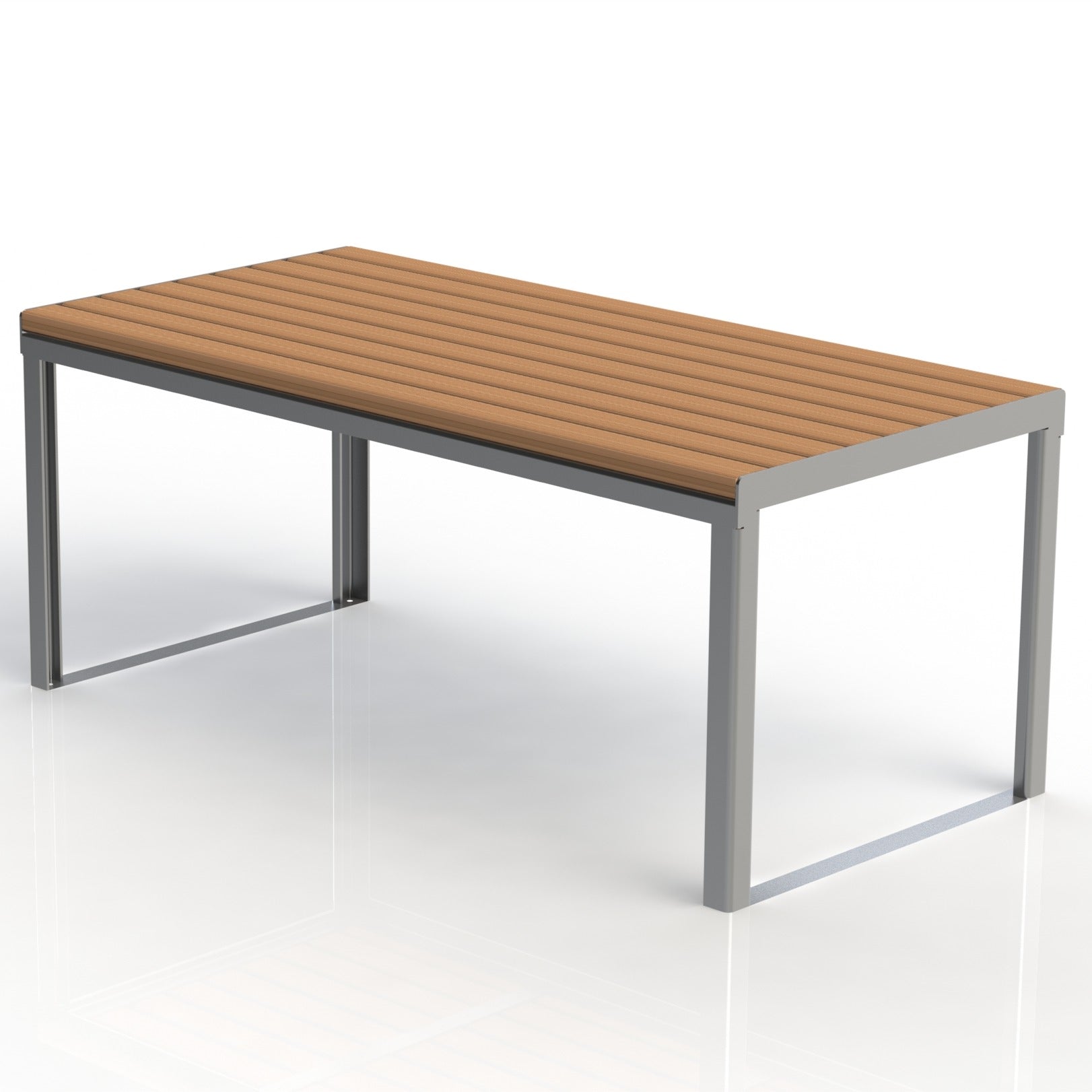 Table de pique-nique - Insertion de bois